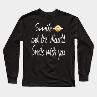 Smiling Long Sleeve T-Shirt